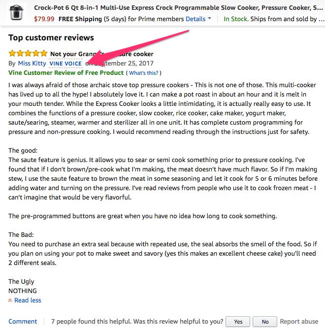 amazon review