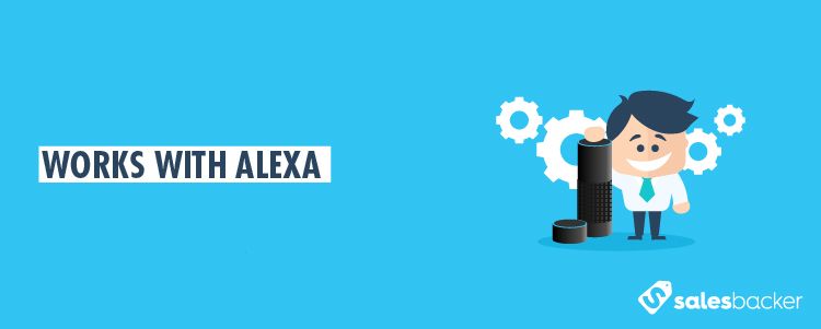 Works with,  Alexa